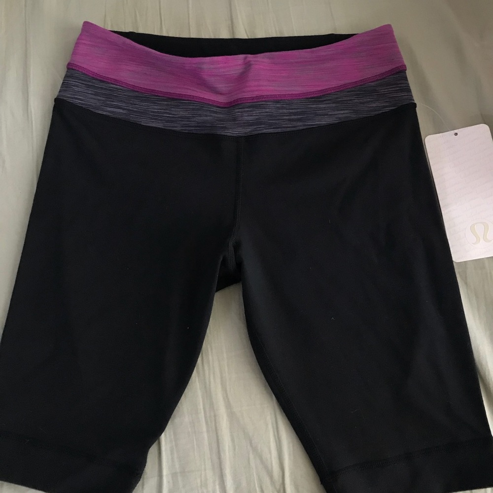 Lulu lemon spandex shorts NWT